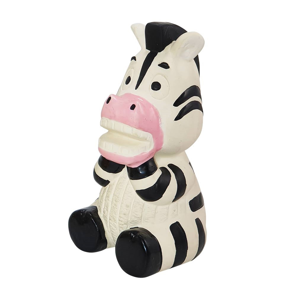 Nobby Hundespielzeug Zebra Latex 14,5cm quietschend Spielzeug Hund Dog