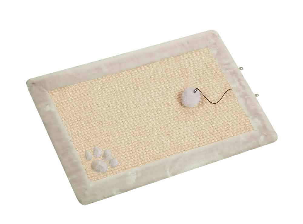 Nobby Kratzmatte beige braun Katze Sisal Kratzbrett Katzenkratzbrett Kratzmöbel