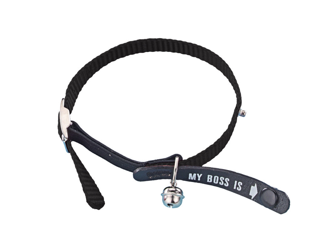 Nobby Adress-Katzenhalsband My Boss is Halsband Katze Cat