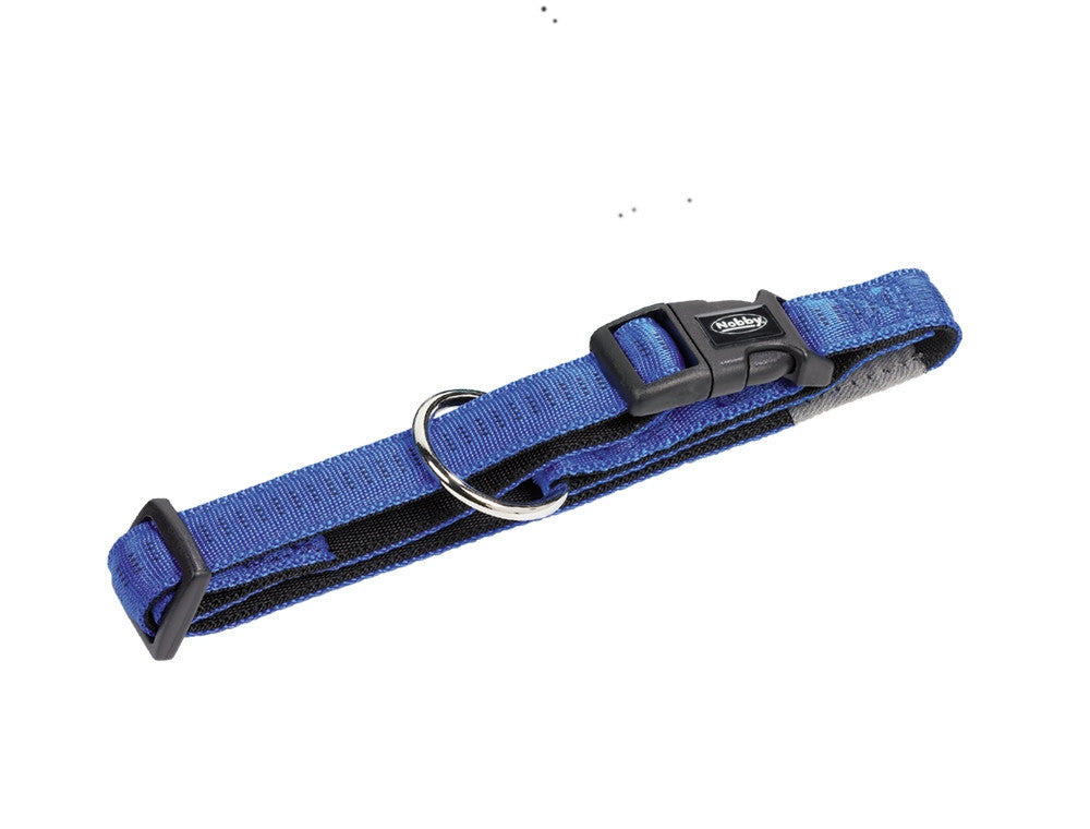 Nobby Halsband SOFT GRIP XS/XS-S/S-M/M-L/L-XL alle Farben - Nylon Hundehalsband