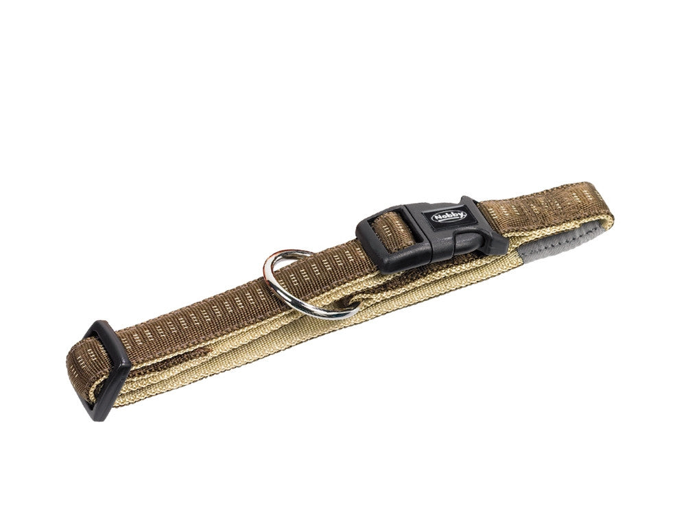 Nobby Halsband SOFT GRIP XS/XS-S/S-M/M-L/L-XL alle Farben - Nylon Hundehalsband