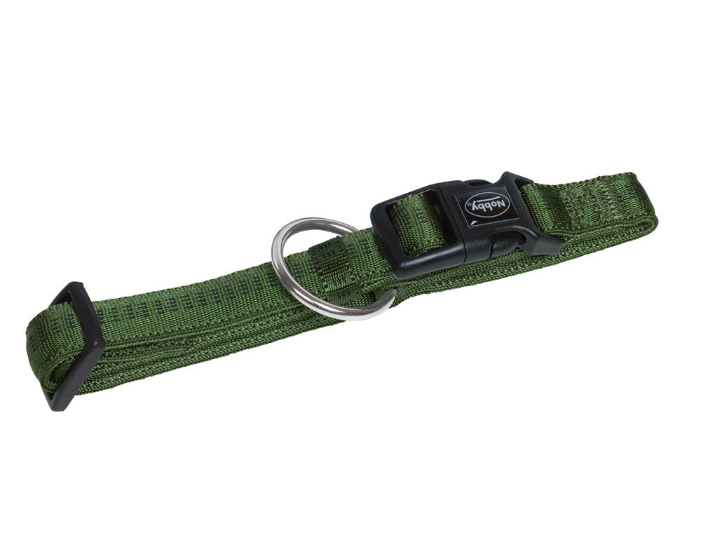 Nobby Halsband SOFT GRIP XS/XS-S/S-M/M-L/L-XL alle Farben - Nylon Hundehalsband