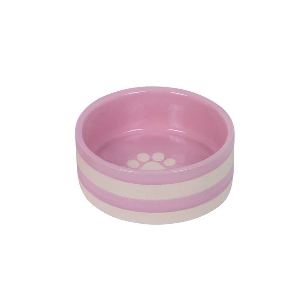 Nobby Keramik Napf Strio rosa Hund Katze Dog Cat