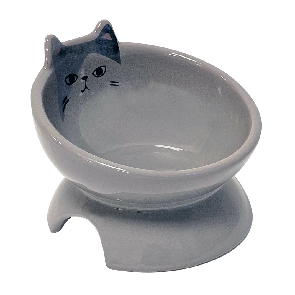 Nobby Katzen Keramiknapf Katzennapf Kato ergonomisch erhöht Napf Katze