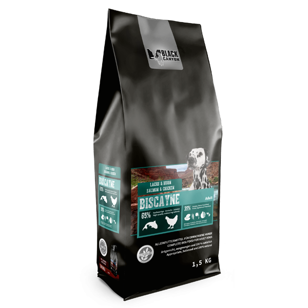 BLACK CANYON Biscayne - Lachs und Huhn 14 kg /5 kg / 1,5 kg
