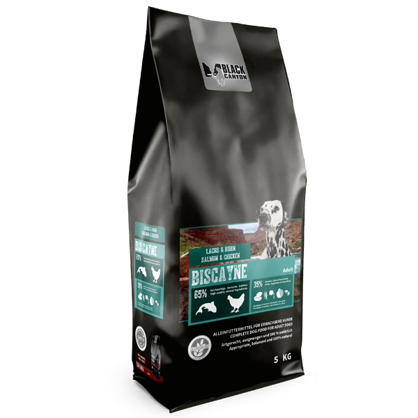 BLACK CANYON Biscayne - Lachs und Huhn 14 kg /5 kg / 1,5 kg