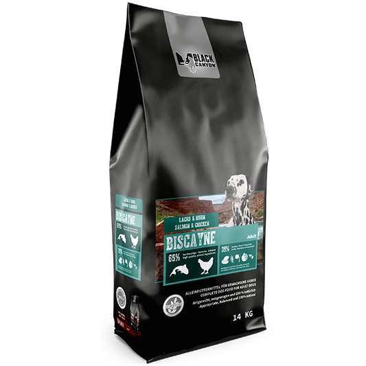 BLACK CANYON Biscayne - Lachs und Huhn 14 kg /5 kg / 1,5 kg