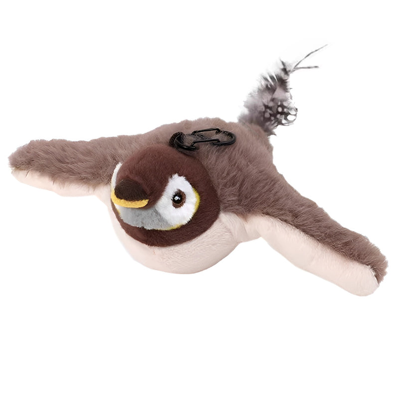 Katzenspielzeug Vogel Simuliertes Zwitscherndes, Selbstbeschäftigung Bird Cat Toy Interaktives Katzenspielzeug Elektrisch Vogel,Flapping Bird Cat Toy