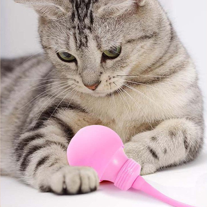 Magic Tail Silikon Interaktives Katzen Spielzeug Maus Schwanz Spielzeug Ball