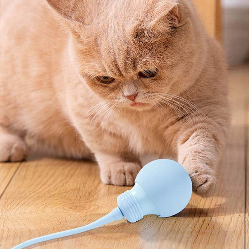 Magic Tail Silikon Interaktives Katzen Spielzeug Maus Schwanz Spielzeug Ball