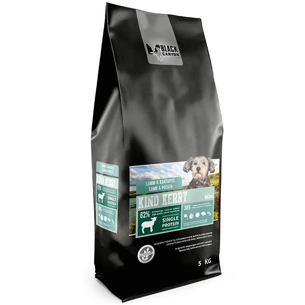 BLACK CANYON Kind Kerry Mini - Monoprotein Lamm 5 kg / 1,5 kg