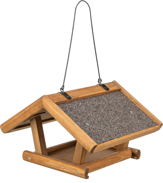 Trixie Vogelfutterhaus zum Aufhängen Futterhaus braun Vogelhaus Vogel