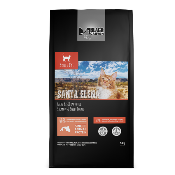 BLACK CANYON SANTA ELENA - Lachs & Süßkartoffel 5 kg / 2 kg / 400 g
