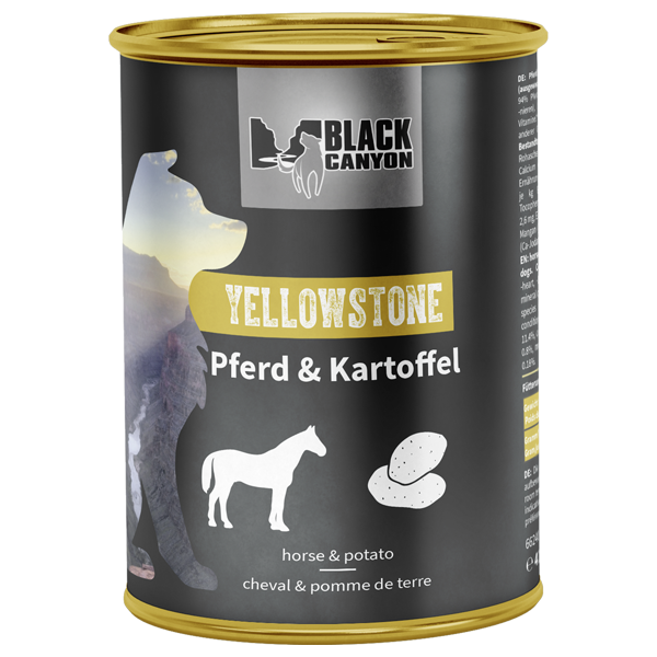 BLACK CANYON Yellowstone Pferd und Kartoffel 410 g / 820 g