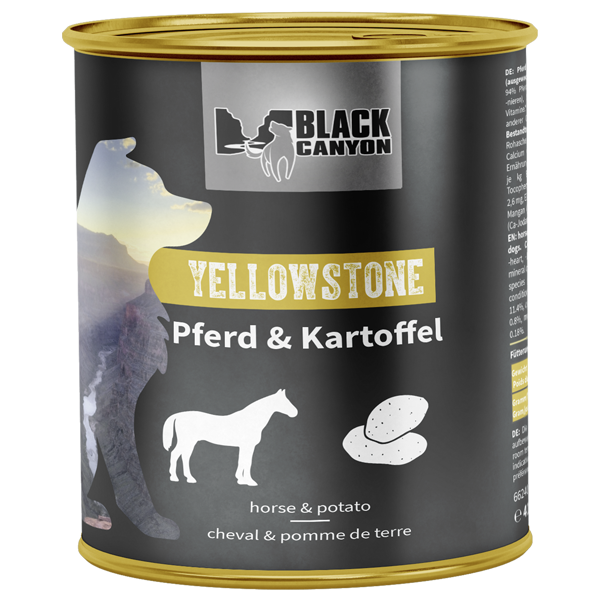 BLACK CANYON Yellowstone Pferd und Kartoffel 410 g / 820 g