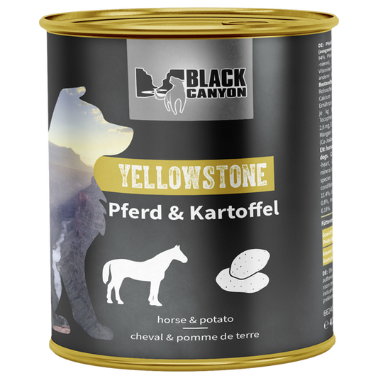 BLACK CANYON Yellowstone Pferd und Kartoffel 410 g / 820 g