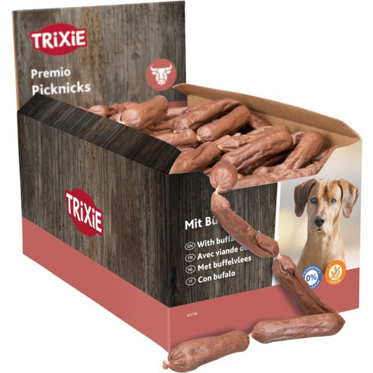 Trixie Premio Picknicks Würste Büffel, 8 cm, 200 Stück lose Hund Dog Snack