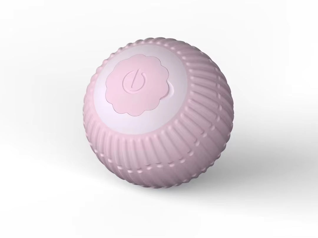Katzenspielzeug Elektrisch mit LED Licht, Wiederaufladbarer Elektrisch Katzenspielzeug Ball mit Type-C Aufladbar 360° Interactive Hunting Cat Toy für Selbstbeschäftigung für Katzen und Kätzchen