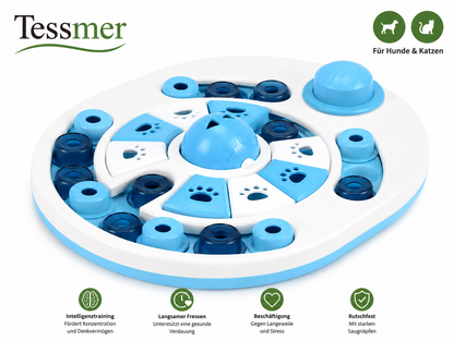 Tessmer Hunde Intelligenzspielzeug Slow Feeder Futterspiel Beschäftigung 35cm