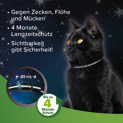 Beaphar Zeckenschutzhalsband Flohschutzhalsband Ungezieferhalsband Katze 35 cm