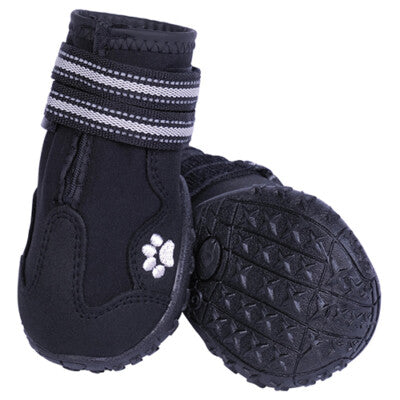 Nobby Hundeschuhe Runners schwarz 2er Pack Pfotenschutz Schuhe Hund