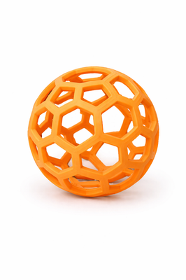 Vollgummi Spielzeug Gitterball Hundespiel Kauspielzeug Ball Gummiball 14 cm L