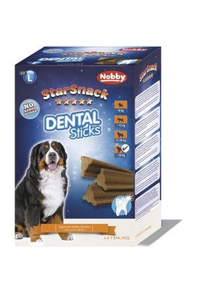 Nobby Hunde Starsnack Dental Sticks 840g Dentros Kauriegel Kaustange Kauknochen