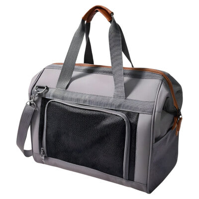 Nobby Perka Tragetasche grau Hund Katze bis 6kg Tasche Transport