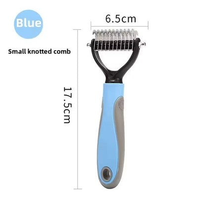 Hundebürste Unterwolle Langhaar Unterfell Bürste Entfilzer Striegel Hund Katze