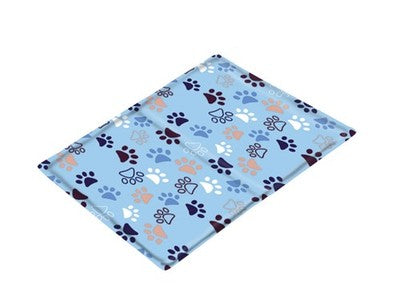 Nobby Kühlmatte Lissi grau blau Kühldecke Kühlkissen Gelfüllung Hund Katze
