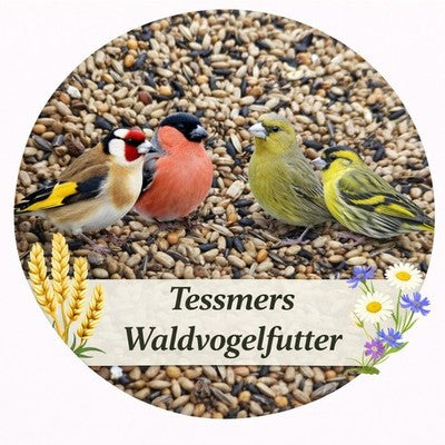 Tessmer Waldvogelfutter ohne Rüpsen 900g Waldvögel Dompfaff Stiegliz Zeisig