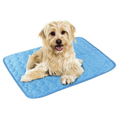 Nobby Kühlmatte Light blau Kühldecke Kühlkissen schnelltrocknend Hund Katze