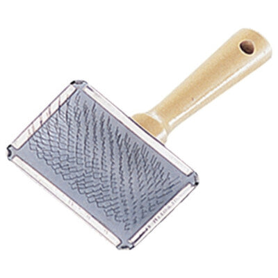 Nobby Nature Line Rupfbürste für Hunde Fellpflege Grob- und Kraushaar Bürste