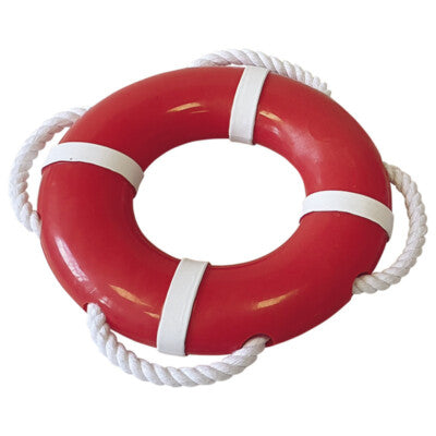 Nobby Hundespielzeug TPR Rettungsring 15cm schwimmt Spielzeug Hund