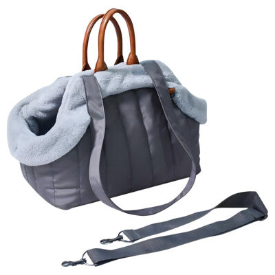 Nobby Tragetasche Akil grau Hund Katze bis 5kg Tasche Transport