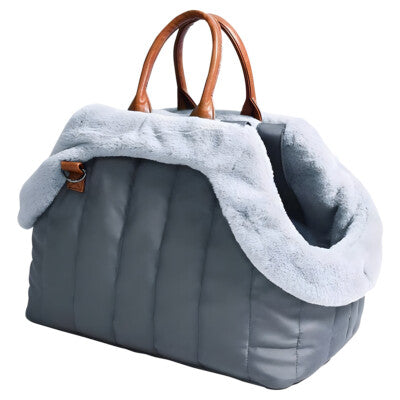 Nobby Tragetasche Akil grau Hund Katze bis 5kg Tasche Transport