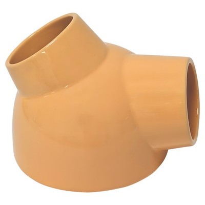 Nobby Nager Keramikhaus Ceramik Tube orange 16x14x12cm Nagerhaus Hamster Mäuse