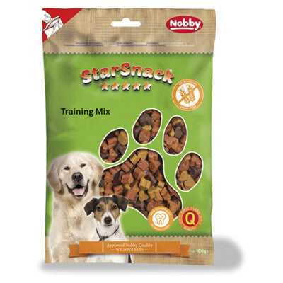 Nobby Starsnack Training Mix getreidefrei 180g Snack Hearts Leckerli Snack Hund