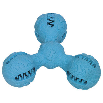 Nobby Hundespielzeug Vollgummi Stern schwimmt robust Snackball Dental Hund