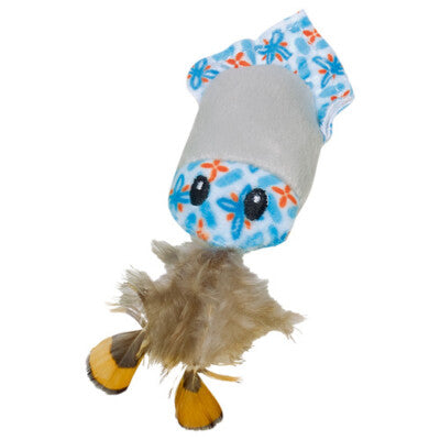 Nobby Katzenspielzeug Plüsch Oktopus mit Katzenminze 12cm Spielzeug Katze