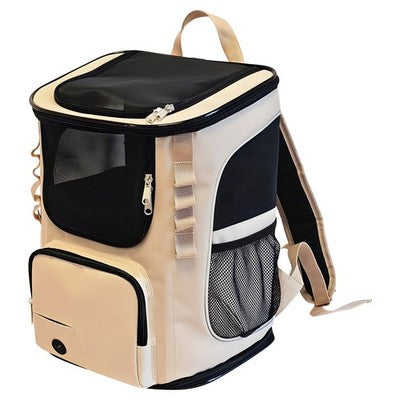 Nobby Rucksack Juri beige 33x26x42cm 8 kg Hund Katze Tasche Tragetasche