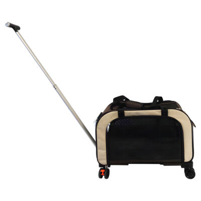Nobby Trolley Move Braun Hund Katze bis 10kg Tasche Transport