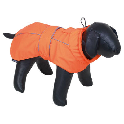 Nobby Hunde Regenmantel Antek orange Reflektorstreifen wasserdicht Mantel Hund