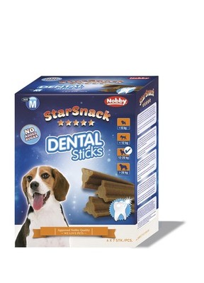 Nobby Hunde Starsnack Dental Sticks 560g Dentros Kauriegel Kaustange Kauknochen