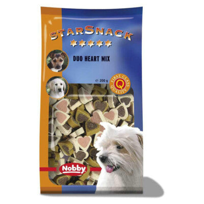 Nobby Duo Heart Mix 200g Softsnack Trainer Snack Hund Leckerlie