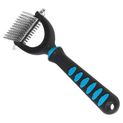 Nobby Comfort Line Entfilzer 2in1 langes krausiges Fell Striegel Hund Katze