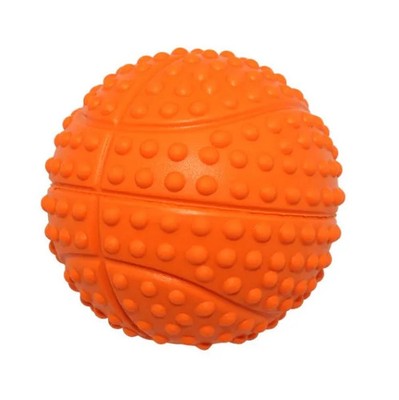 Hundespielzeug Hunde Dog Spielball Quietscher Ball Sportball  5,5 cm Basketball