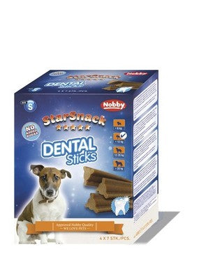 Nobby Hunde Starsnack Dental Sticks 400g Dentros Kauriegel Kaustange Kauknochen