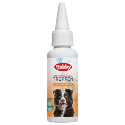 Nobby Ohrenpflege Tropfen 50ml Hund Pflege schonend und mild ab 12 Wochen