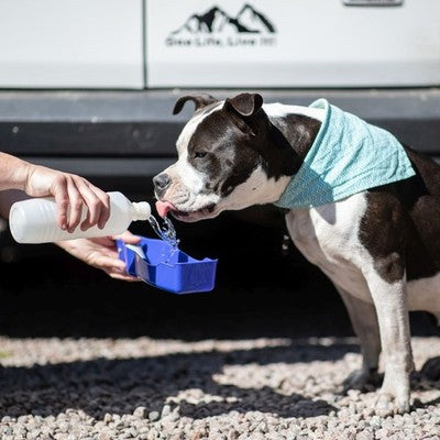 Nobby Reise-Trinkwasserflasche faltbar Trinkflasche Wassernapf Napf Hund